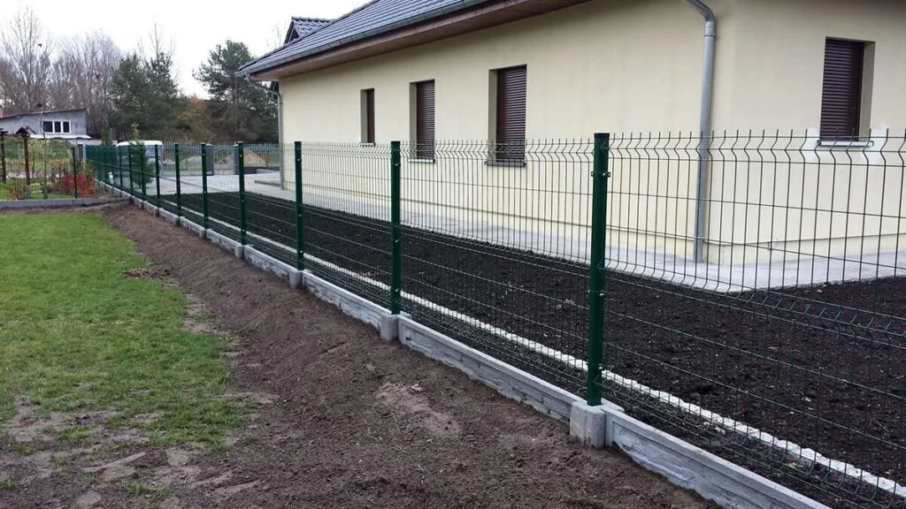 Panel ogrodzeniowy 3D fi 5 mm — wzmocniony